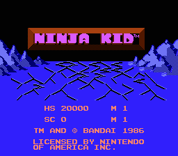 Ninja Kid screenshot 3 for NES